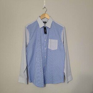 Express Slim Mixed Stripe Stretch 1MX Dress Shirt